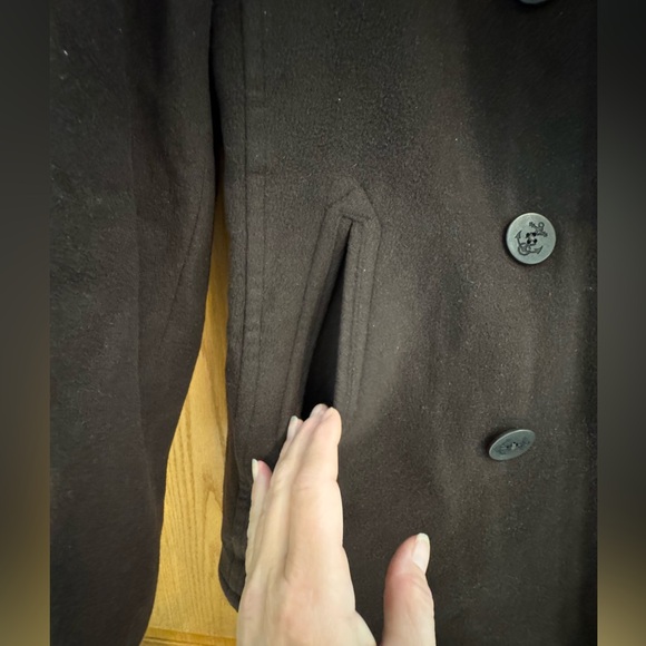 L.L.Bean Classic Lambswool Pea Coat - Picture 4 of 11